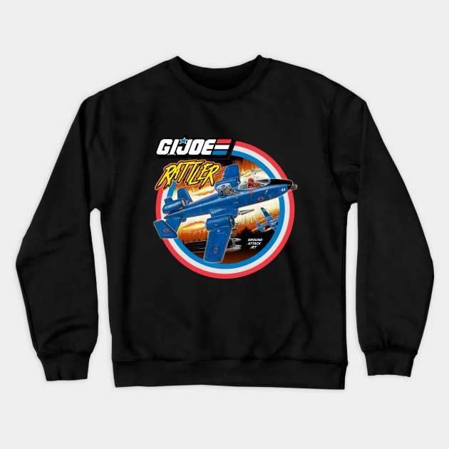 1984 classic collectible toy Crewneck Sweatshirt by Trazzo